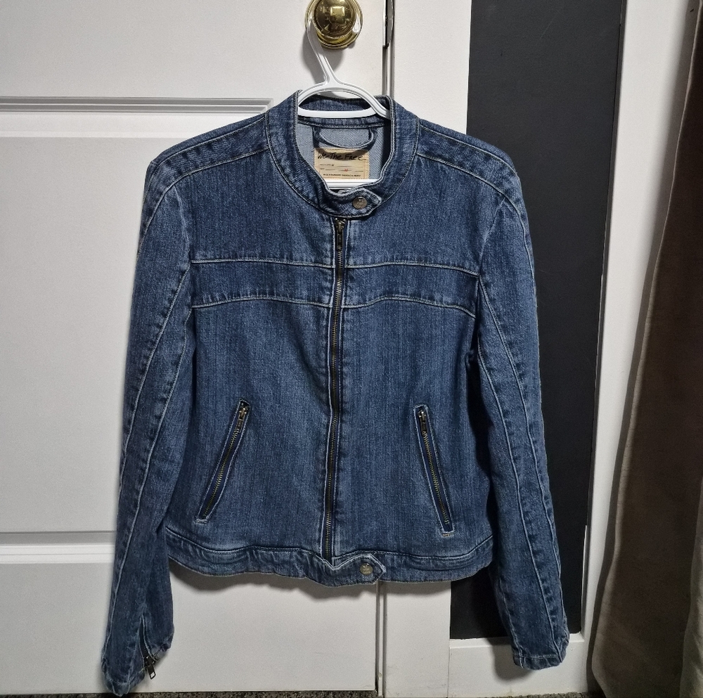 Free People Fast Lane Motto Jacket